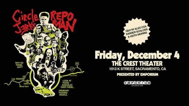 Circle Jerks X Repo Man